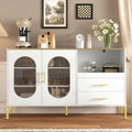 Moderne buffet en MDF et verre