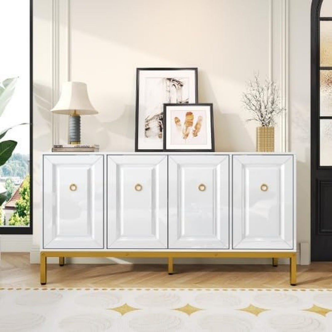 Commode industrielle en MDF et metal