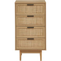 Commode de style vintage avec 4 tiroirs