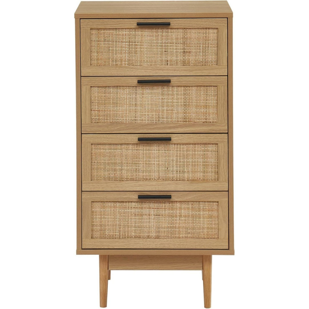 Commode de style vintage avec 4 tiroirs