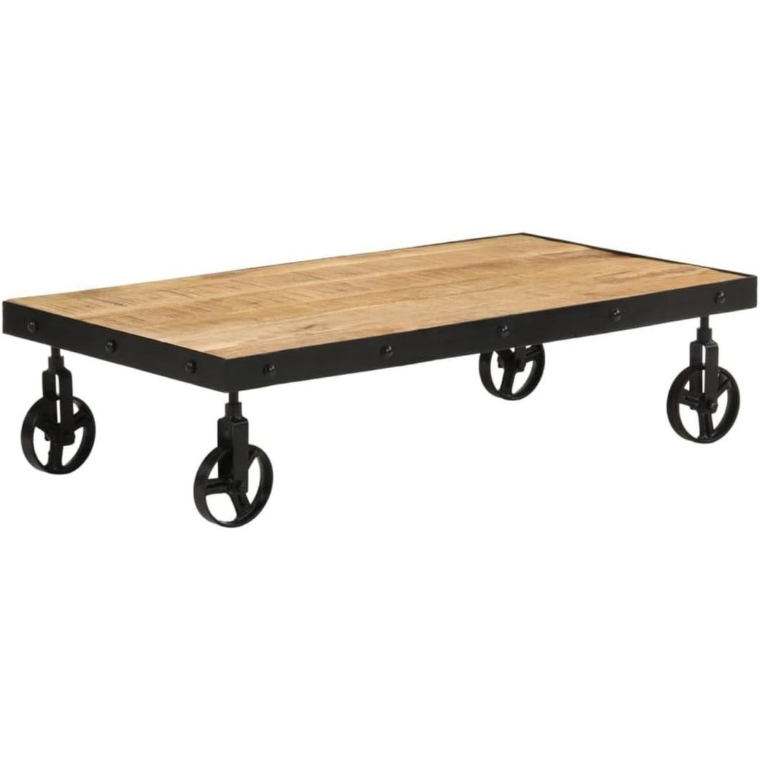 Original table basse marron 100 x 55 x 26 cm